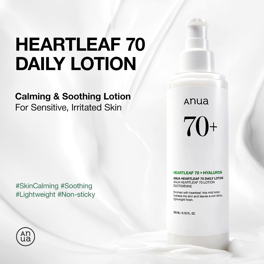 ANUA Heartleaf 70+ Hyaluron Daily Lotion