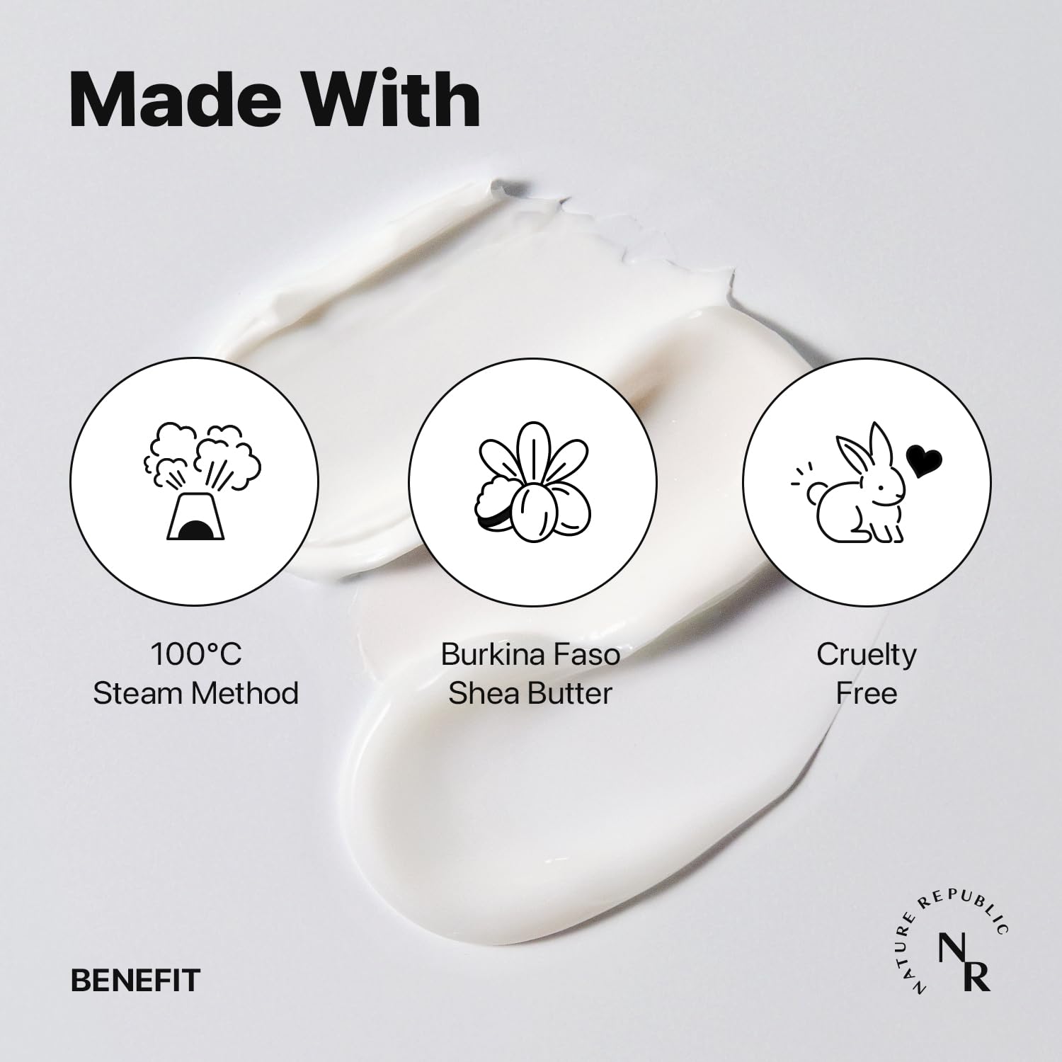 Nature Republic Shea Butter Fresh Steam Cream