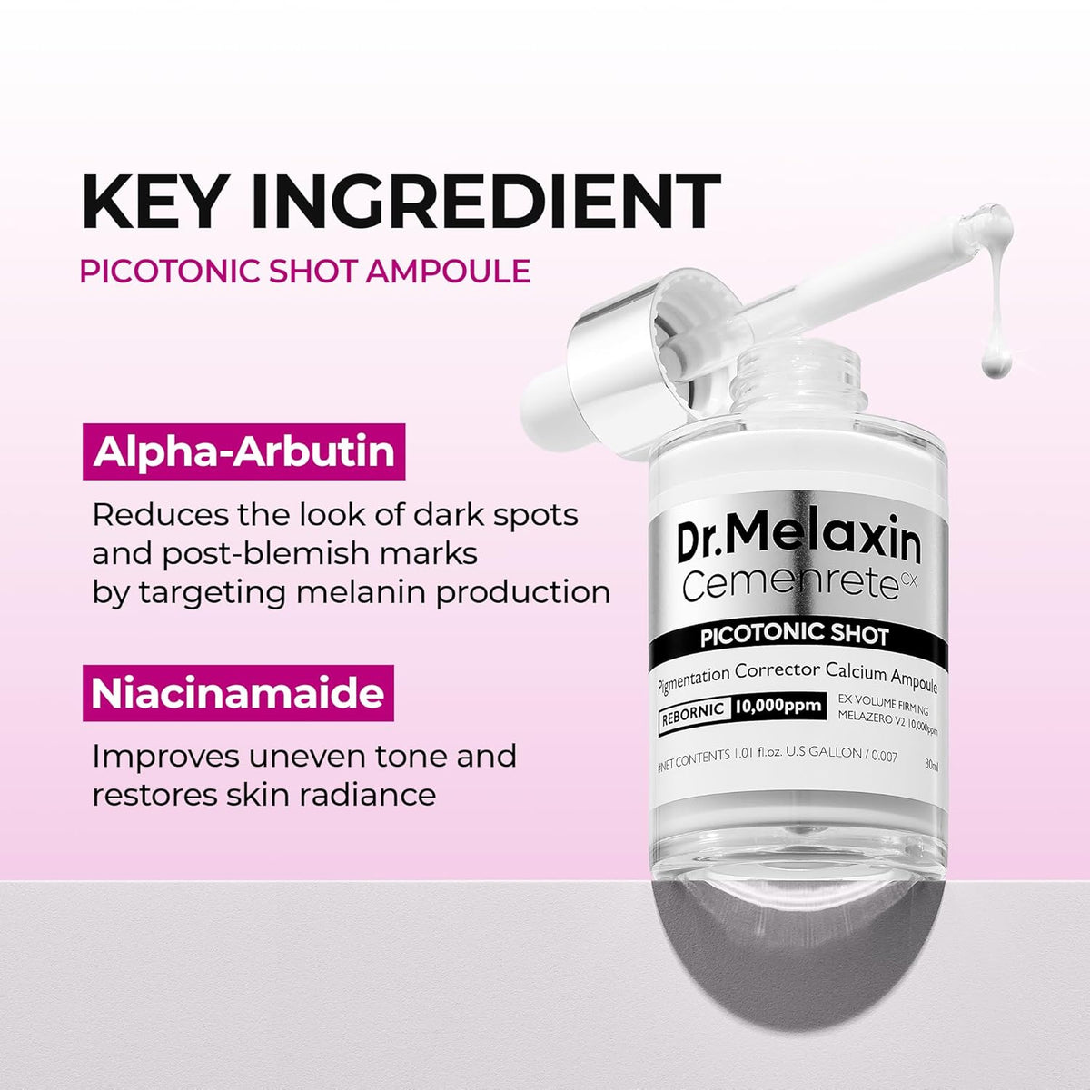 Dr. Melaxin Calcium Picotonic Shot Pigmentation Serum