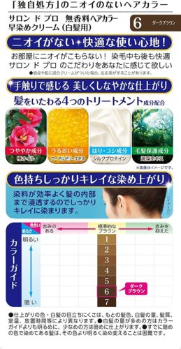 Dariya Salon De Pro Hair Color Cream Dark Brown