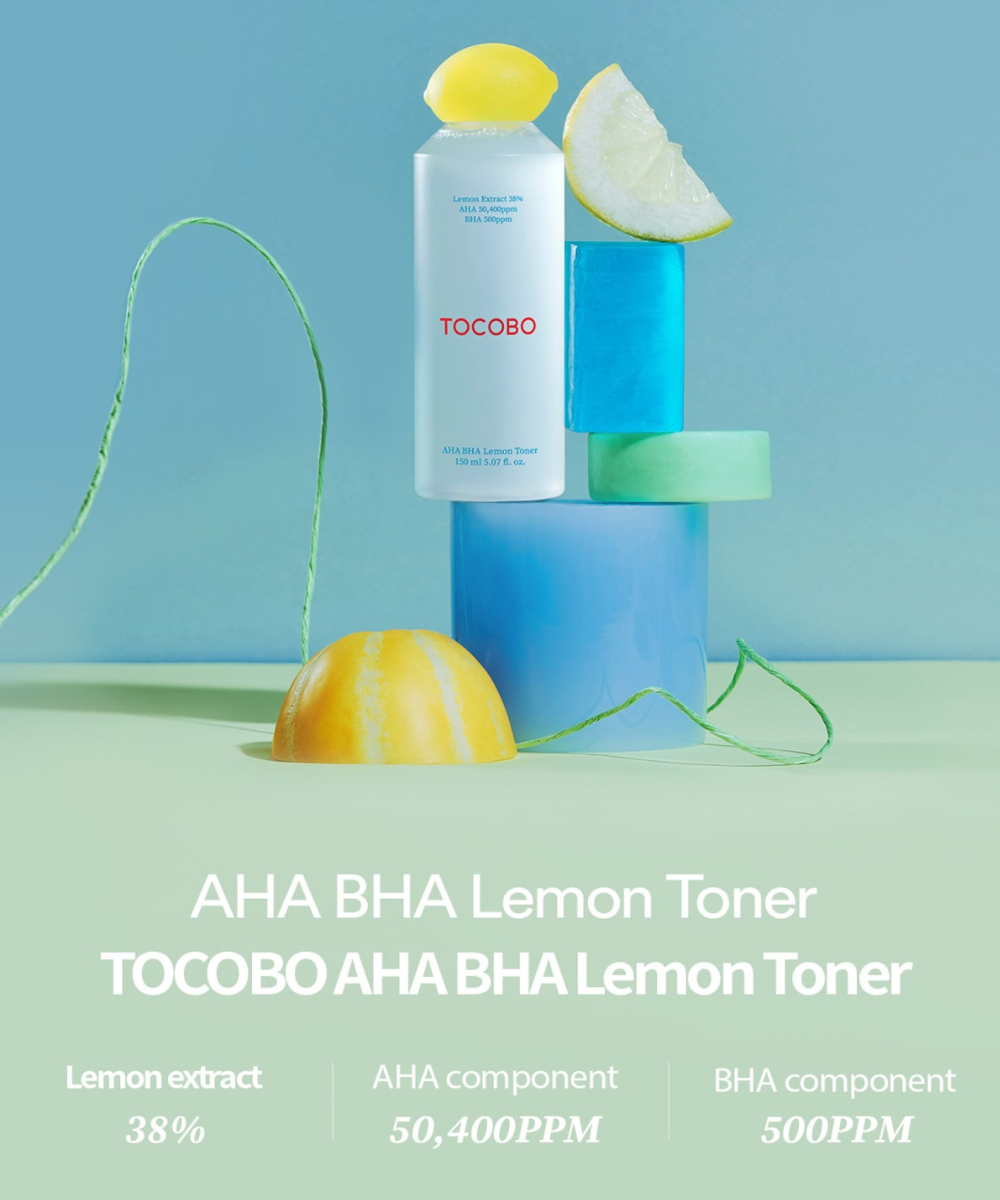 TOCOBO AHA BHA Lemon Facial Toner