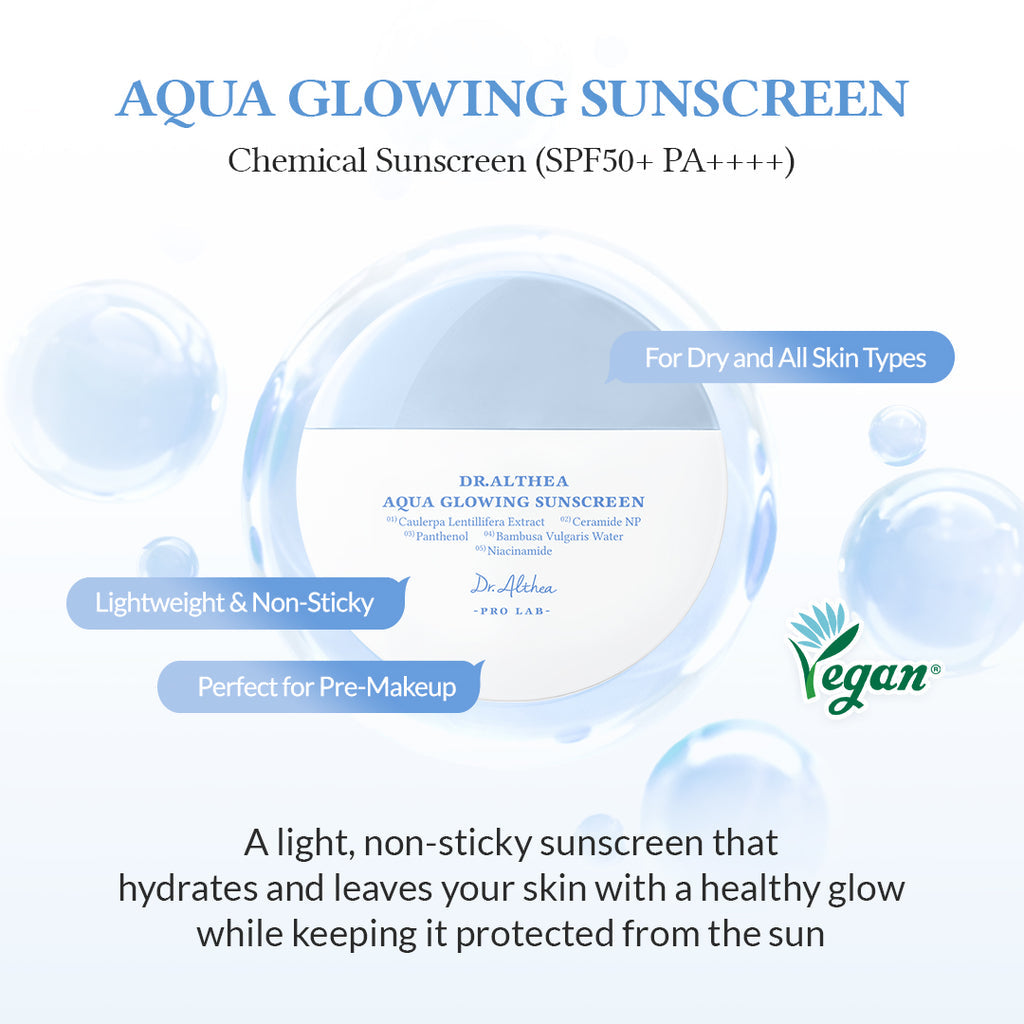 [Damage Box] Dr. Althea Aqua Glowing Sunscreen SPF50+ PA++++