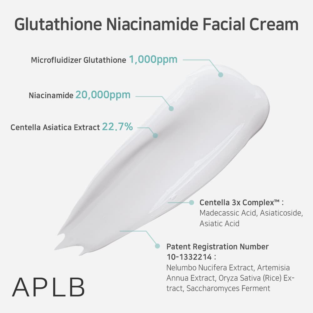 APLB Glutathione Niacinamide Facial Cream