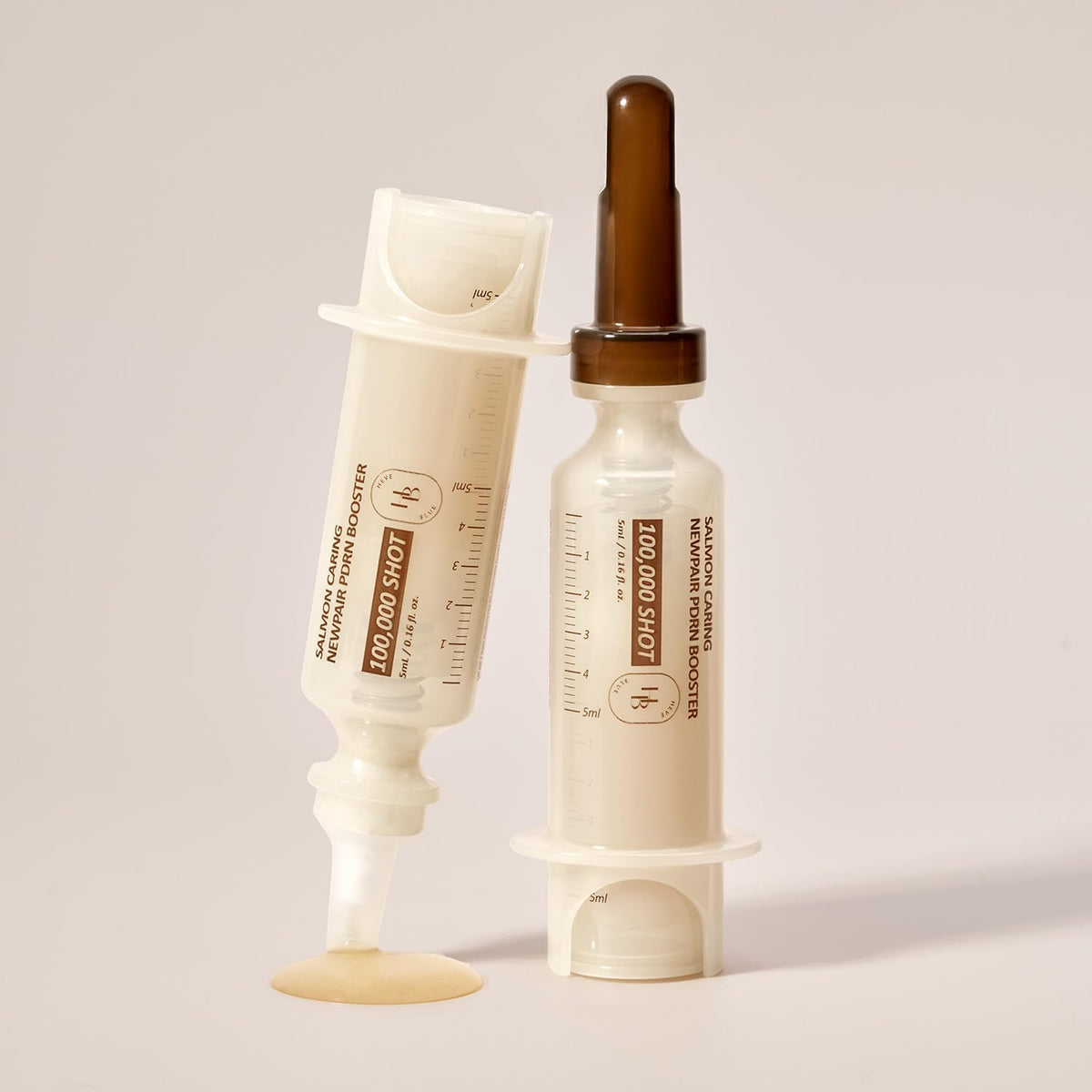 HEVEBLUE Salmon Caring Newpair PDRN Booster 100,000 Shot Essence