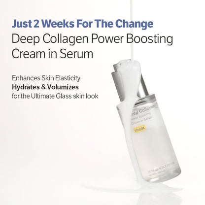 Sungboon Editor Deep Collagen Power Boosting Cream In Serum