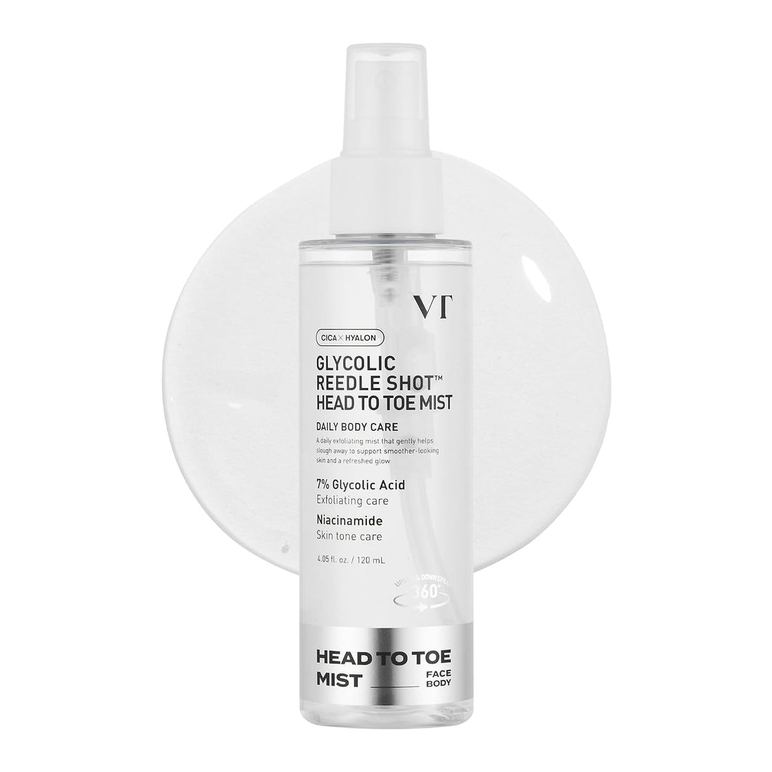 VT Glycolic Reedle Shot Head To Toe Mist