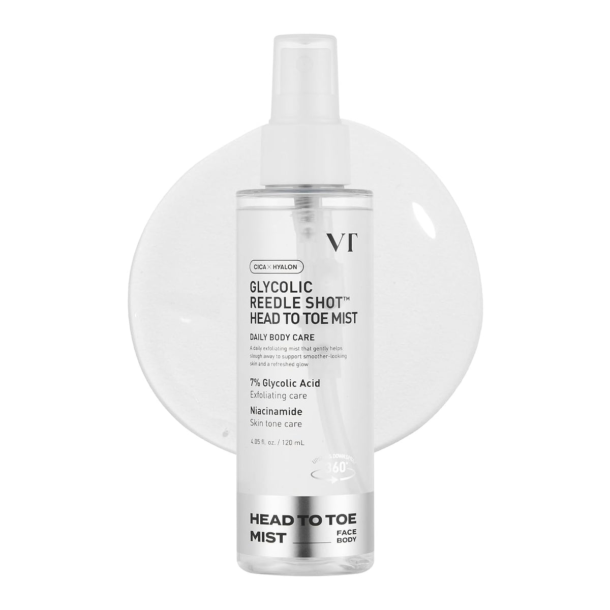 VT Glycolic Reedle Shot Head To Toe Mist