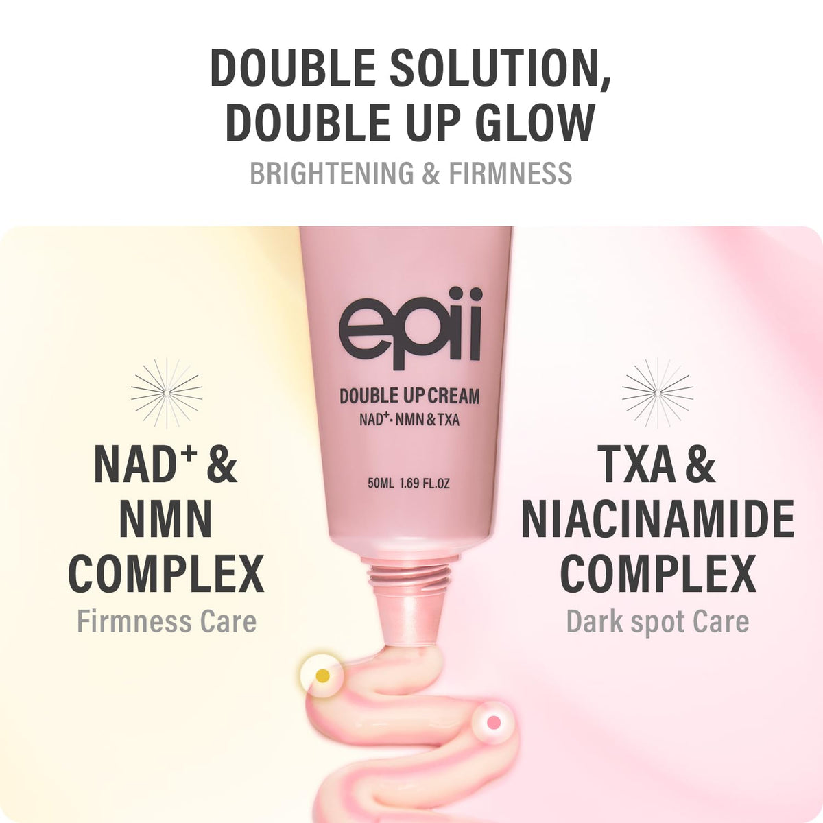 epii Double Up Cream NAD+ NMN &amp; TXA