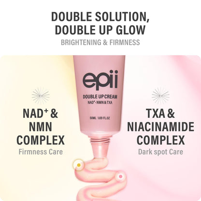 epii Double Up Cream NAD+ NMN &amp; TXA