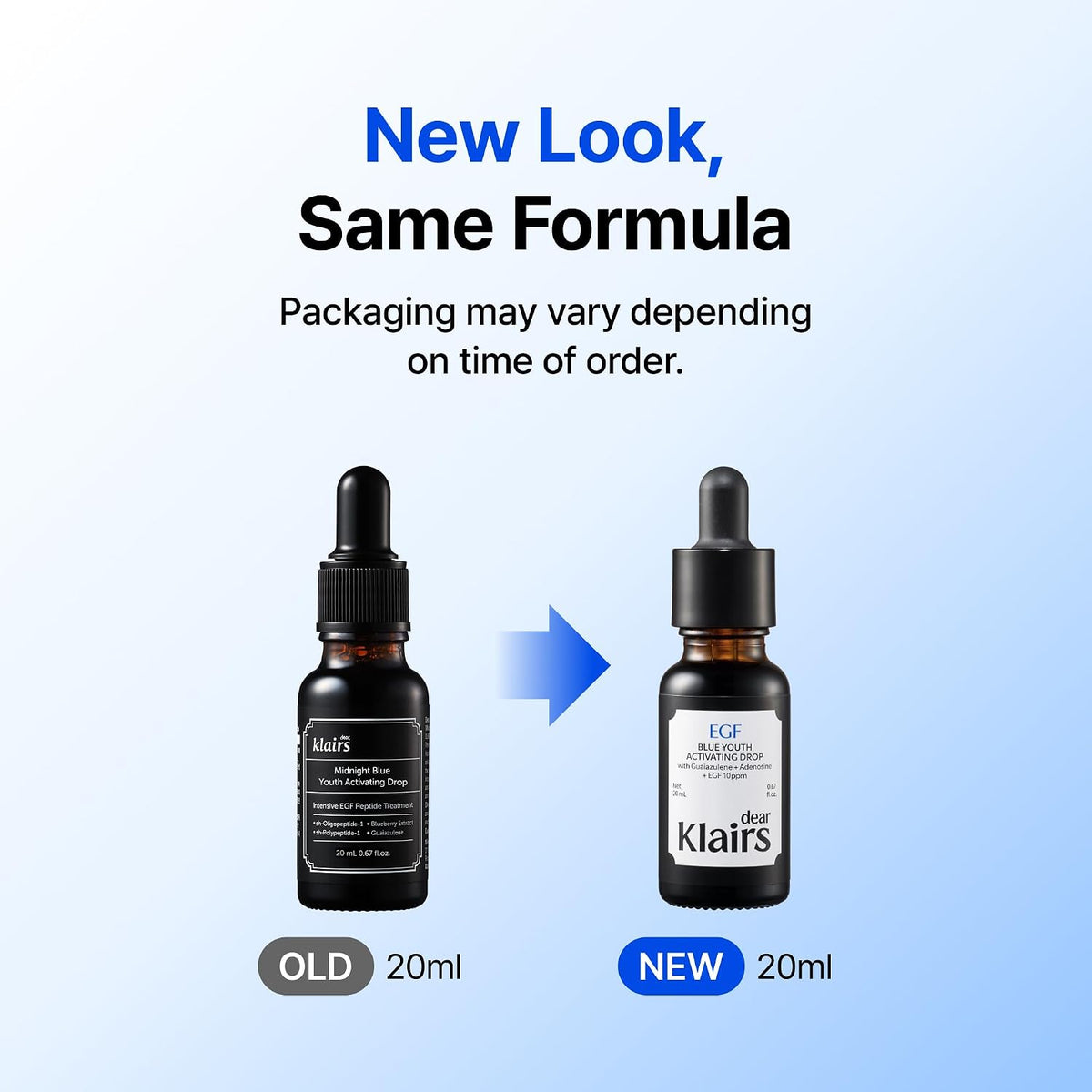 dear Klairs EGF Blue Youth Activating Drop