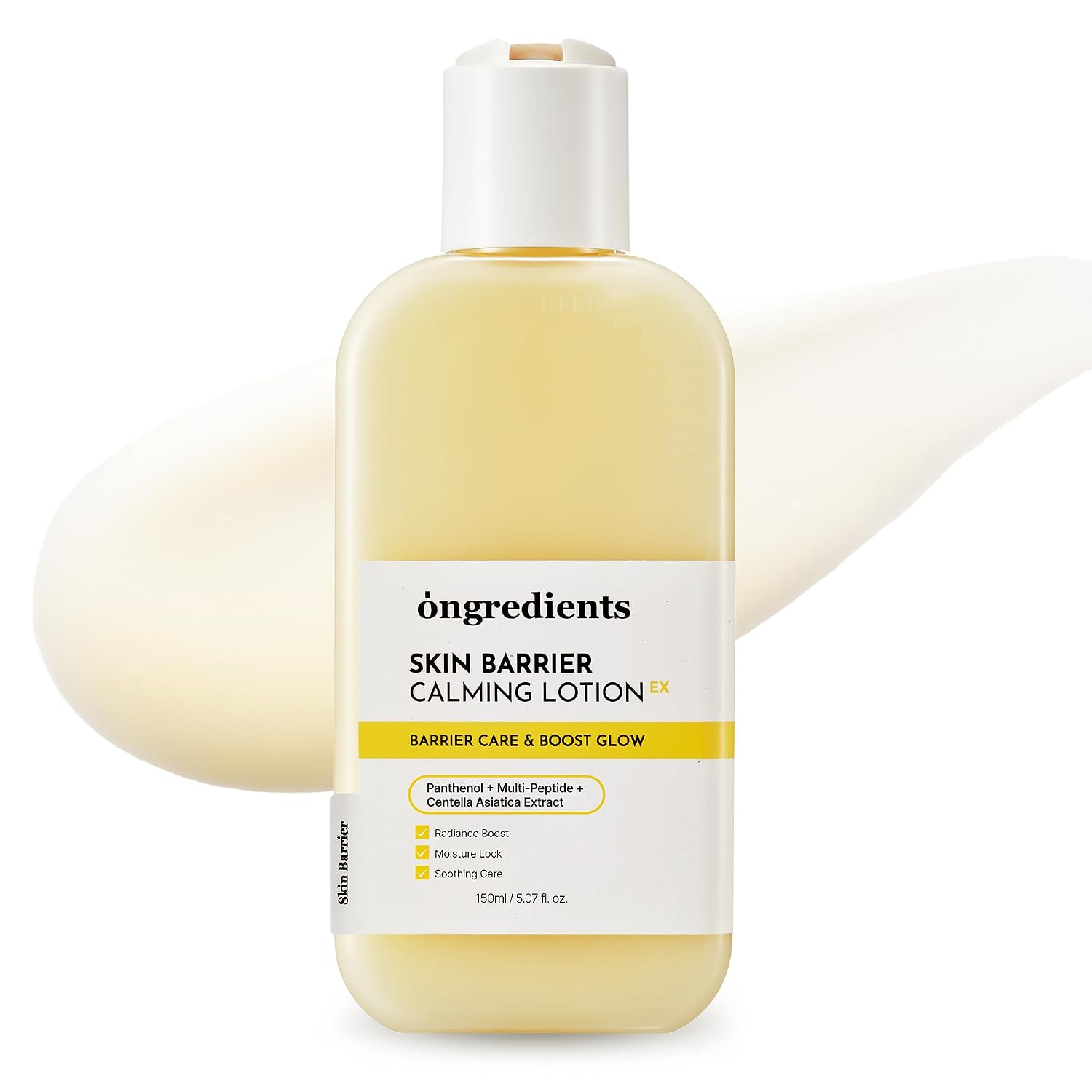 ongredients Skin Barrier Calming Lotion Barrier Care &amp; Boost Glow