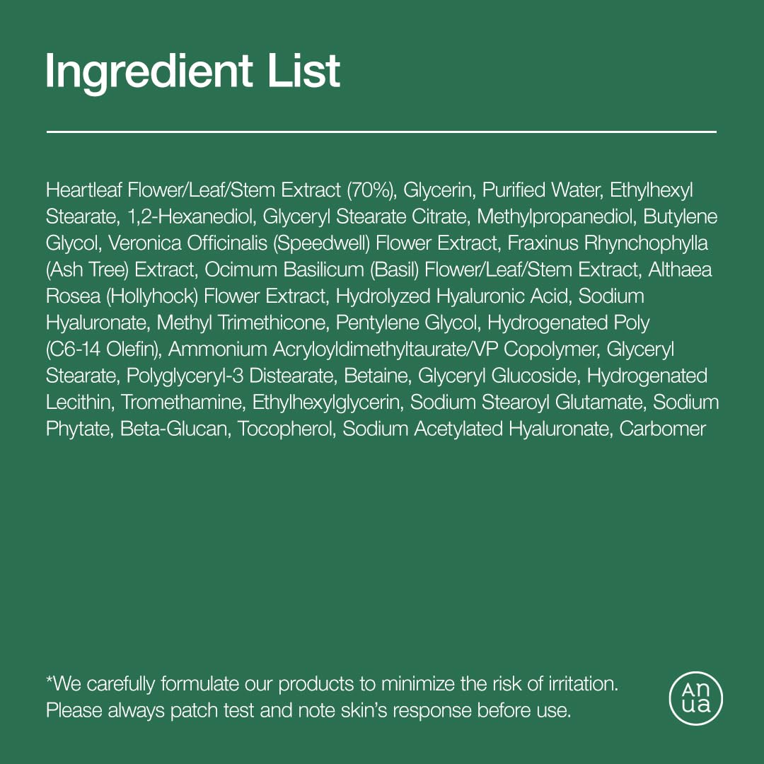 ANUA Heartleaf 70+ Hyaluron Daily Lotion