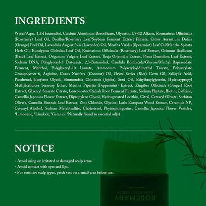 AROMATICA Rosemary PDRN Scalp Serum