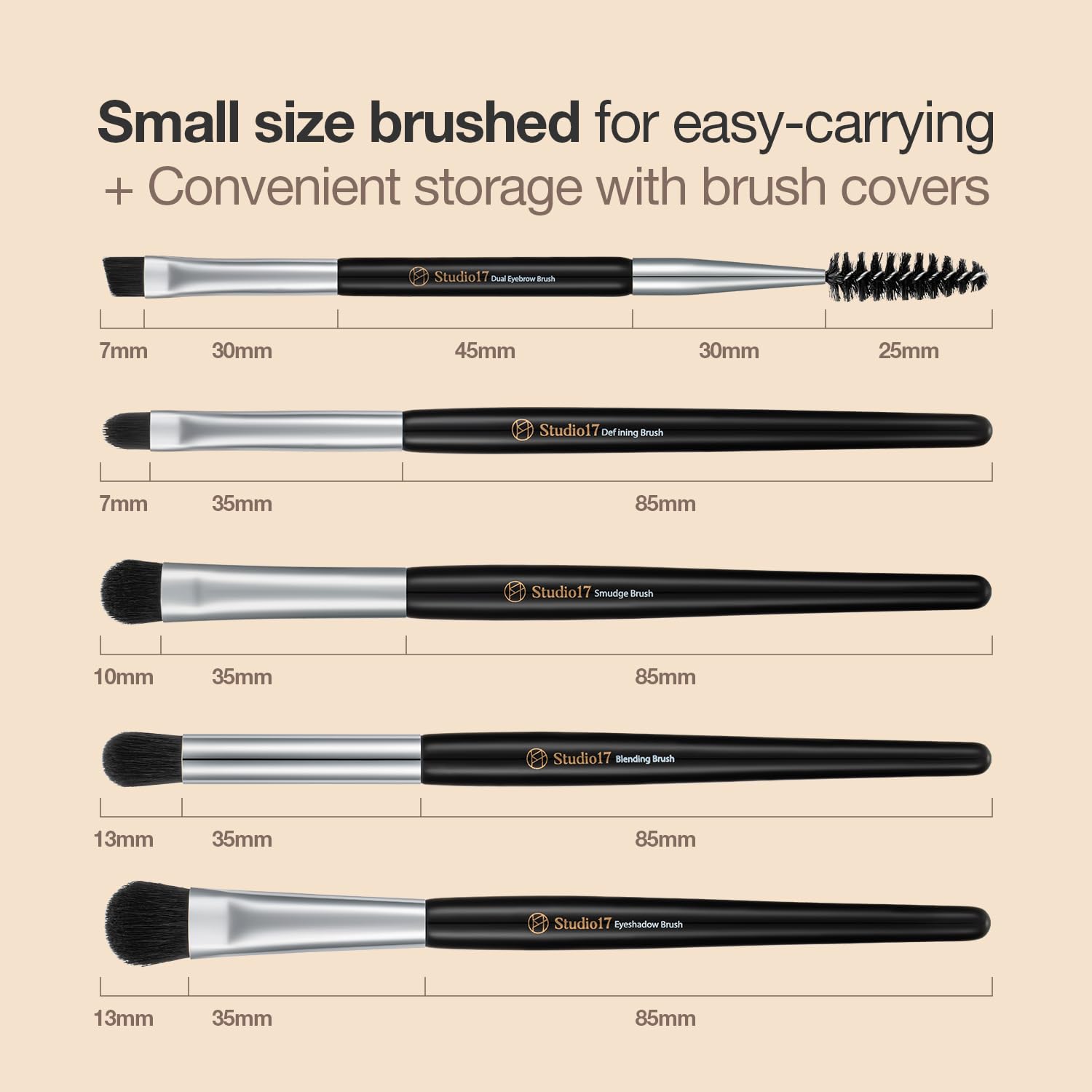 Studio17 Eye Makeup Brush Set