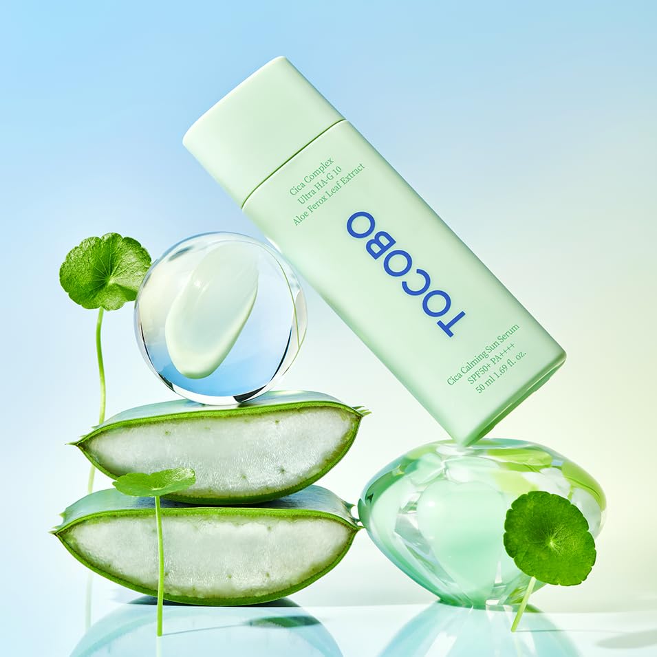[Damage Box] TOCOBO Cica Calming Sun Serum SPF50+ PA++++