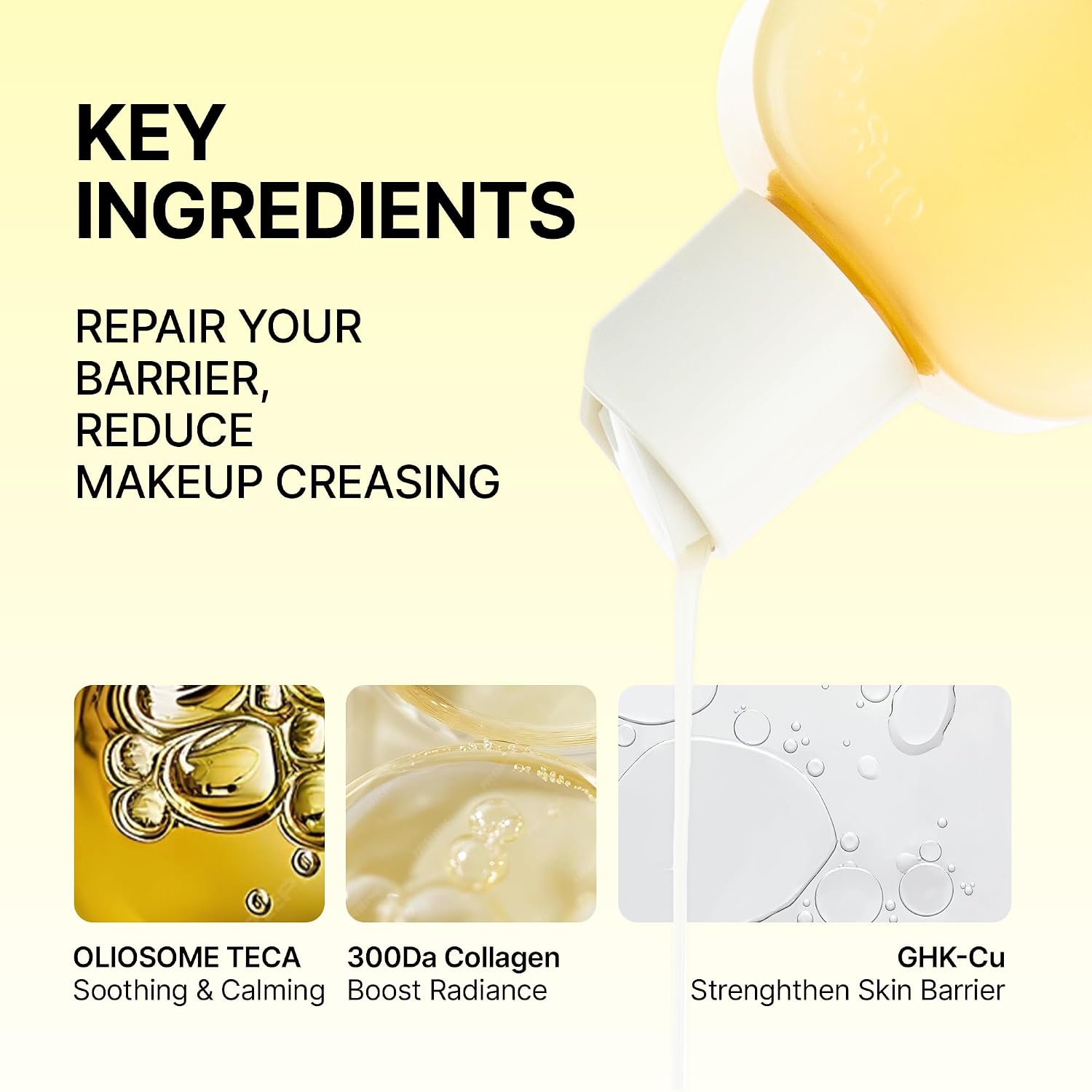 ongredients Skin Barrier Calming Lotion Barrier Care &amp; Boost Glow