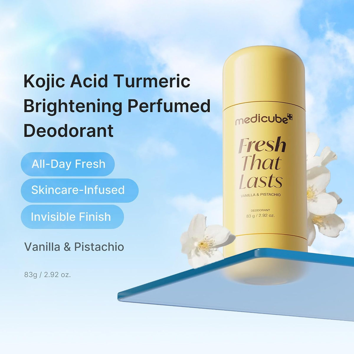 Medicube Fresh That Lasts Vanilla &amp; Pistachio Deodorant