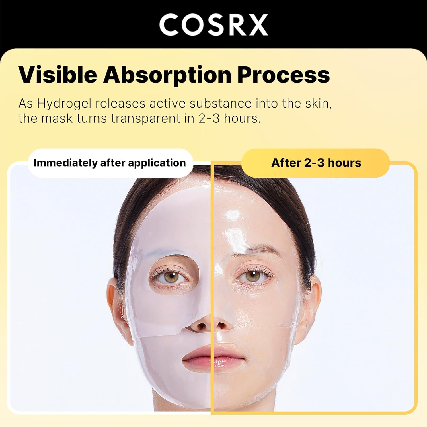 Cosrx Advanced Snail Mucin Glass Glow Hydrogel Mask