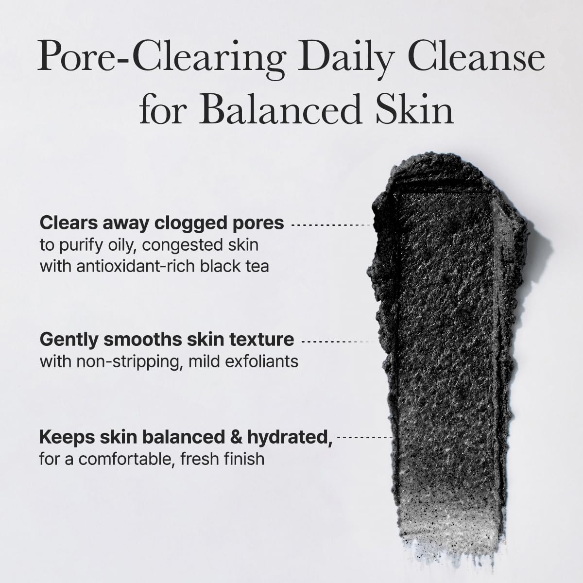 Arencia Black Tea &amp; Yuzu Rice Mochi Cleanser