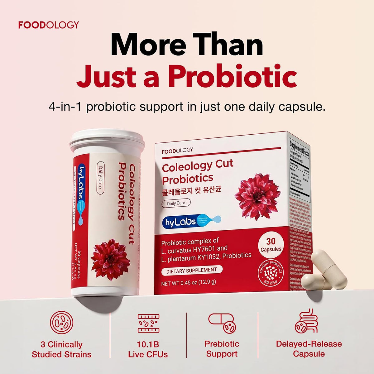 Foodology Coleology Cut Probiotics