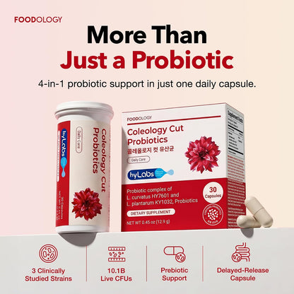 Foodology Coleology Cut Probiotics