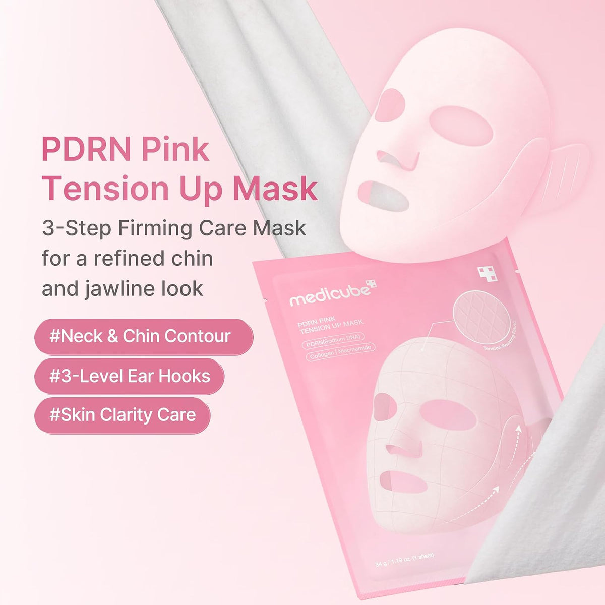 Medicube PDRN Pink Tension Up Mask
