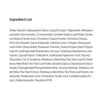 Sungboon Editor Deep Collagen CICA Teatree Soothing Mask