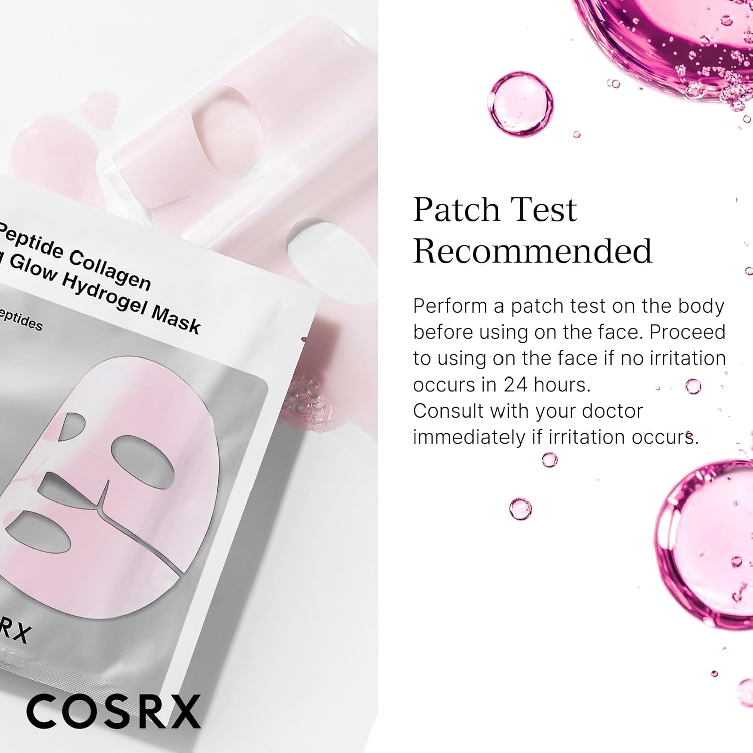 Cosrx The Peptide Collagen Lifting Glow Hydrogel Mask