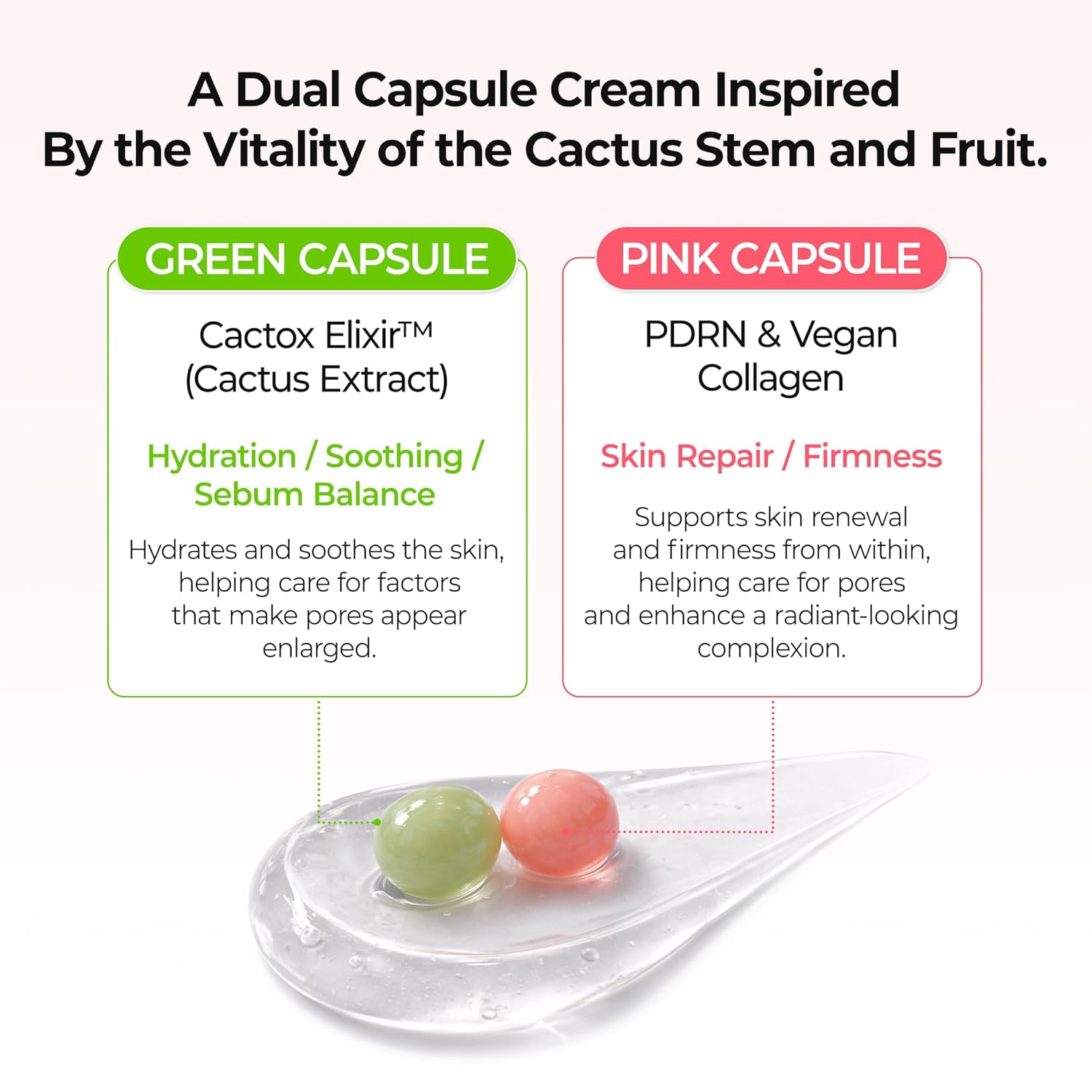 Dr. Melaxin CACTOX Pore Relief Dual Capsule Cream