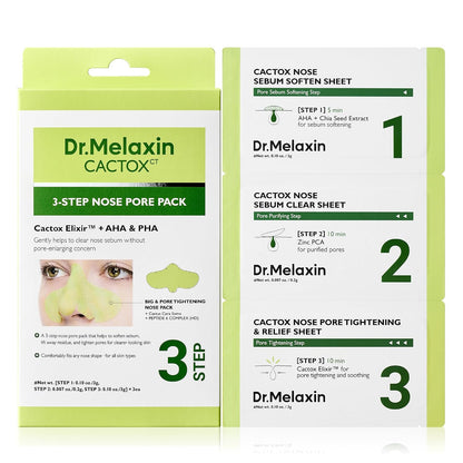 Dr. Melaxin Cactox 3-step Nose Pore Pack
