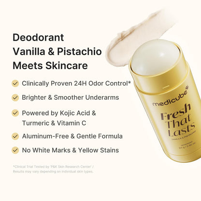 Medicube Fresh That Lasts Vanilla &amp; Pistachio Deodorant