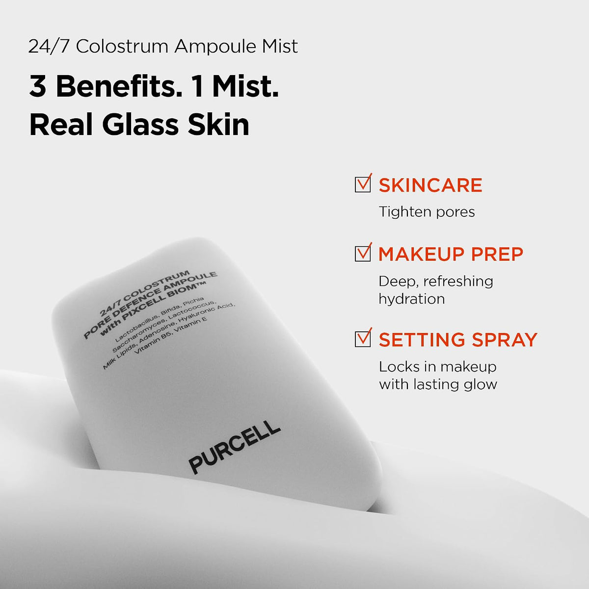 PURCELL 24/7 Colostrum Pore Defence Ampoule with Pixcell Biom