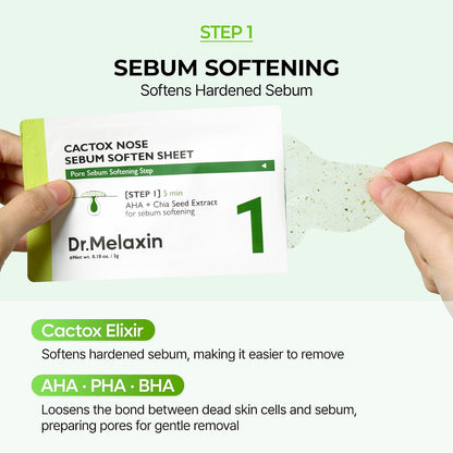 Dr. Melaxin Cactox 3-step Nose Pore Pack