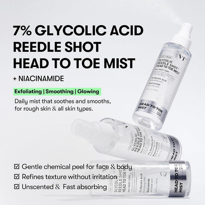 VT Glycolic Reedle Shot Head To Toe Mist