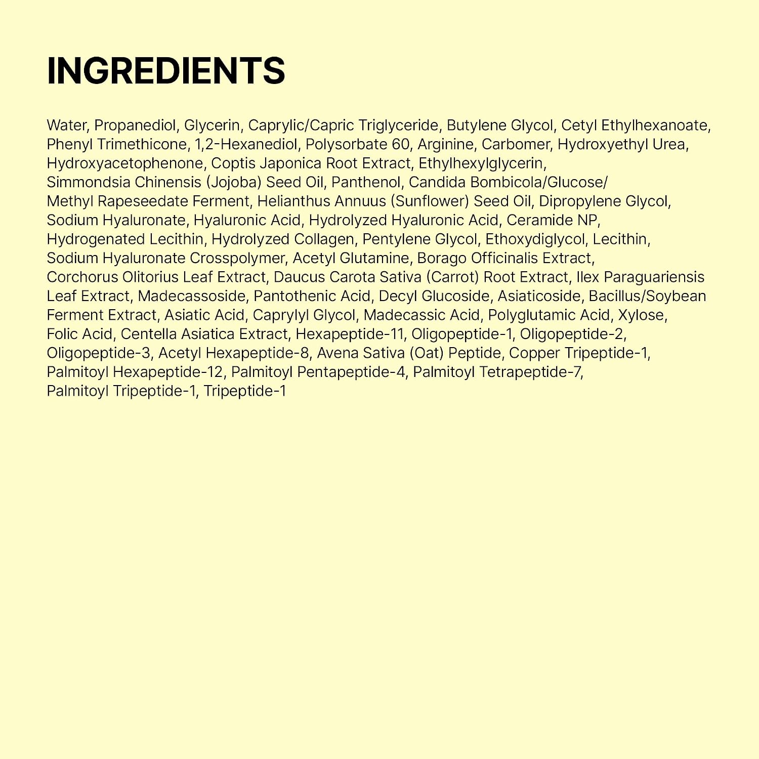 ongredients Skin Barrier Calming Lotion Barrier Care &amp; Boost Glow