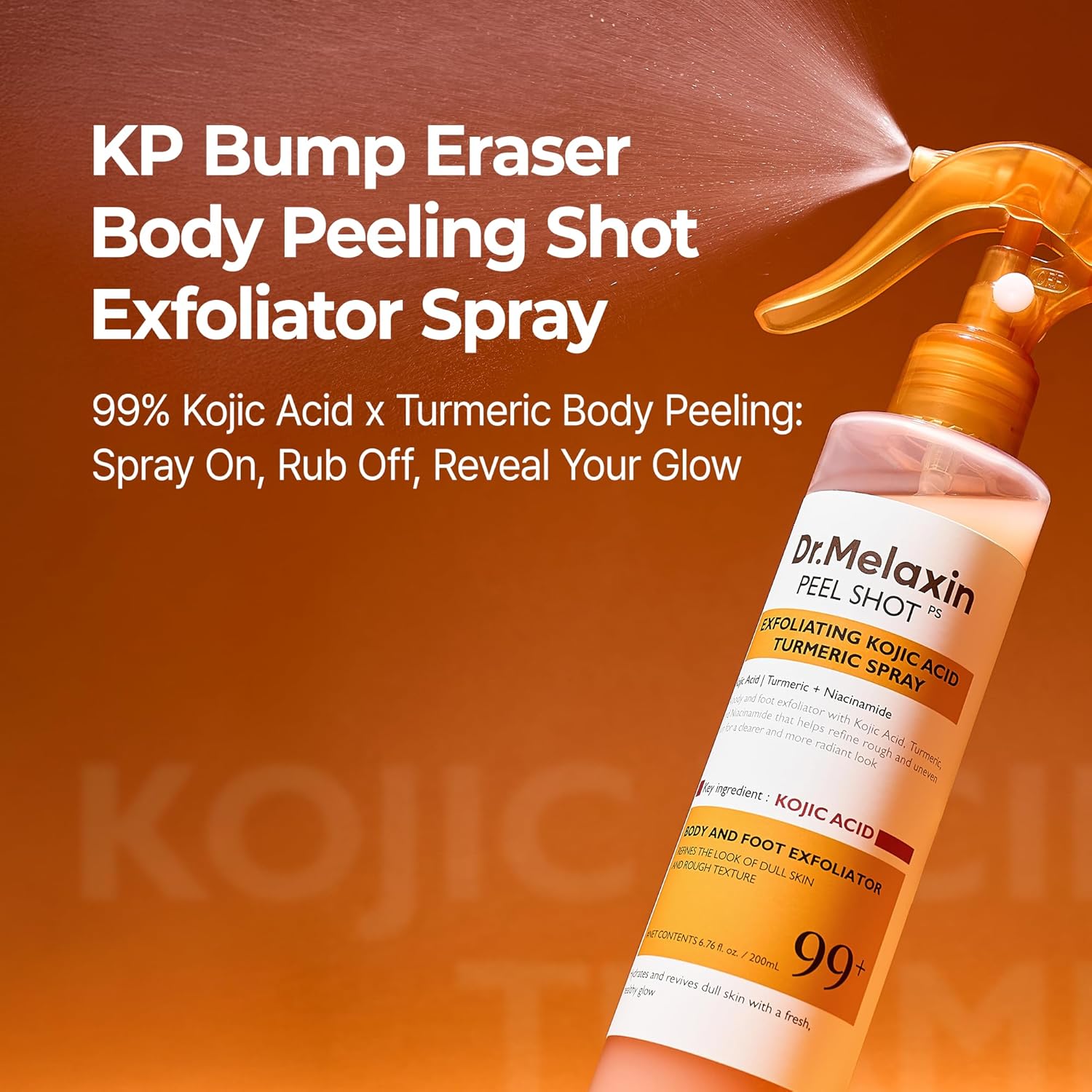 Dr. Melaxin Peel Shot Exfoliating Kojic Acid Turmeric Spray