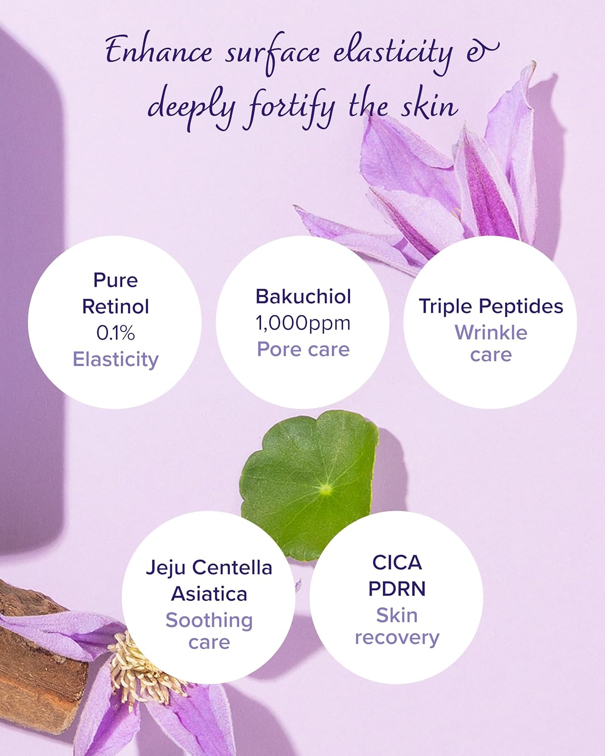 Mary &amp; May Vegan Retinol 0.1% Bakuchiol Cica Serum