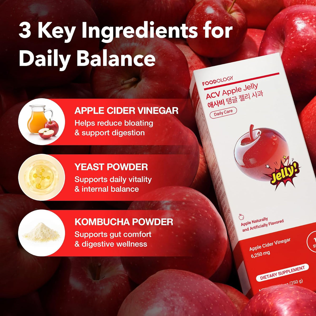 Foodology ACV Apple Jelly