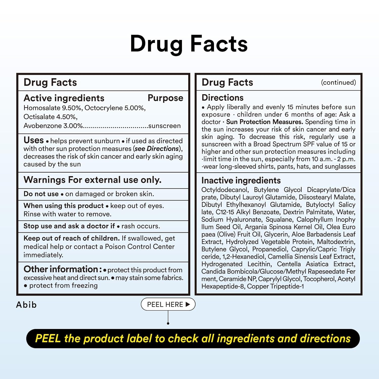 Abib Quick Sunstick Protection Bar Broad Spectrum SPF50+