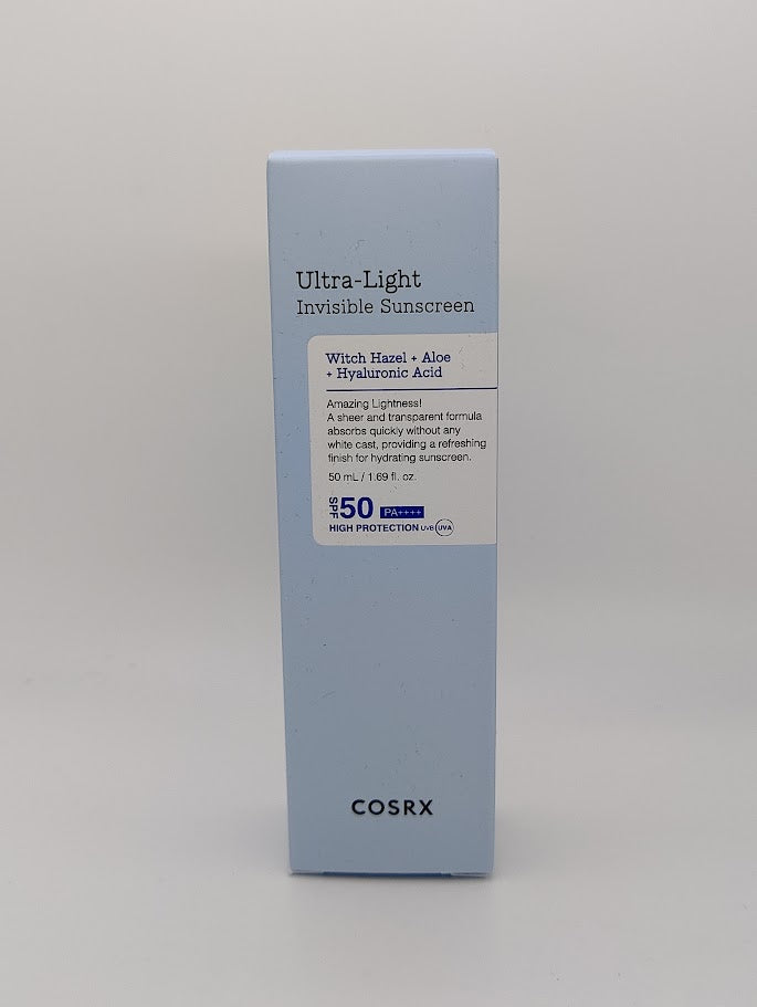 Cosrx Ultra-Light Invisible Sunscreen SPF50 PA++++