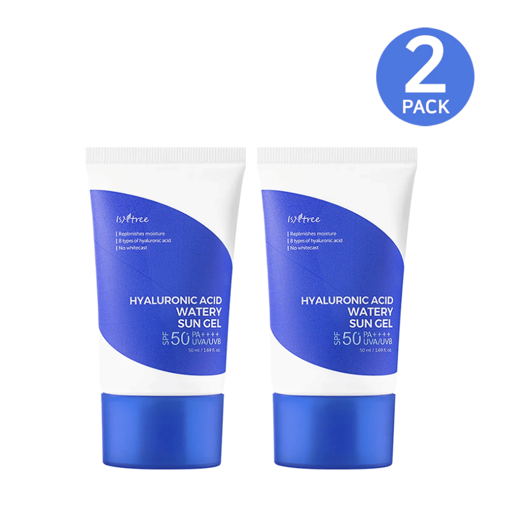 Isntree Hyaluronic Acid Watery Sun Gel Set SPF 50+ PA++++ (2-Pack)