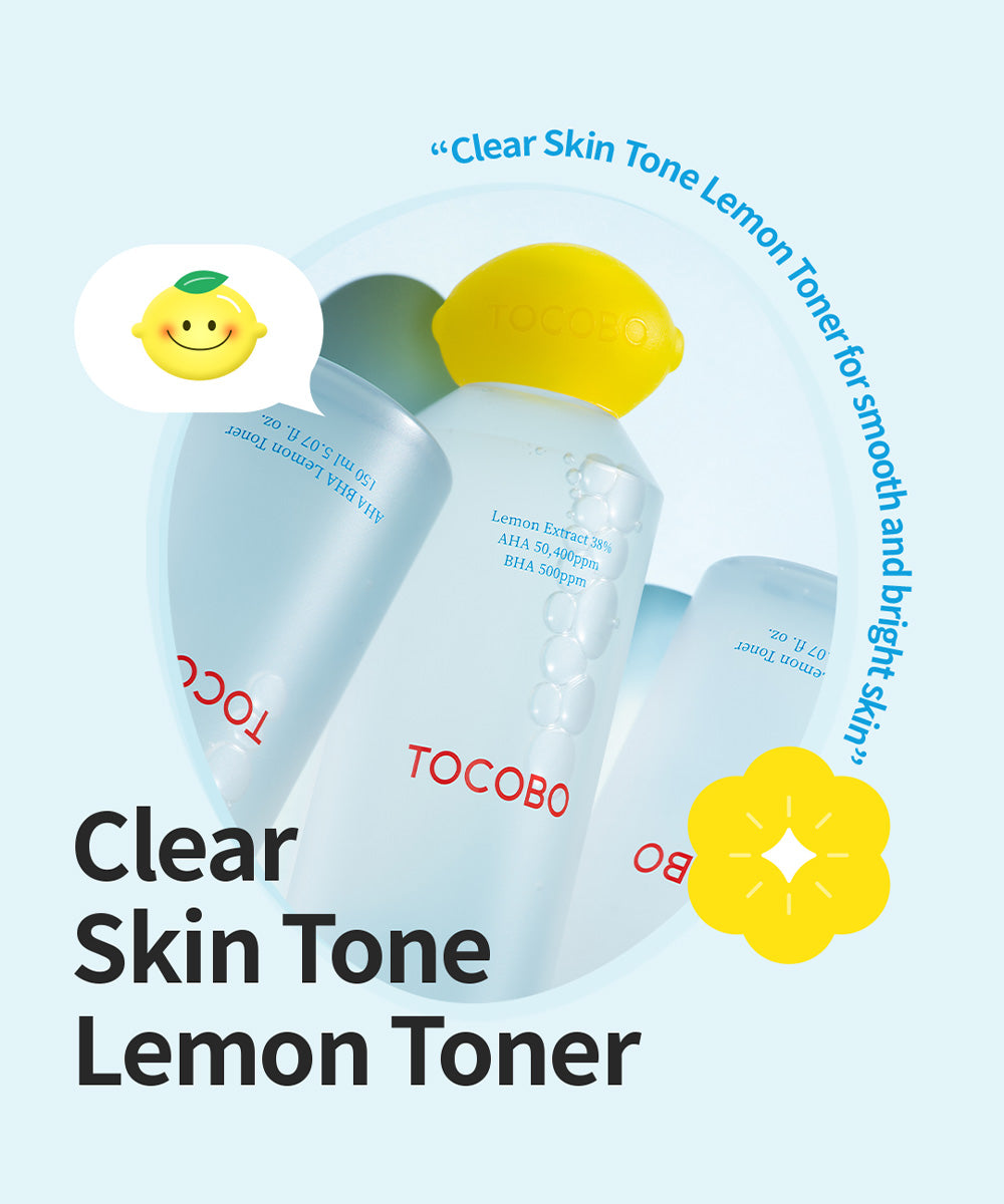 TOCOBO AHA BHA Lemon Facial Toner