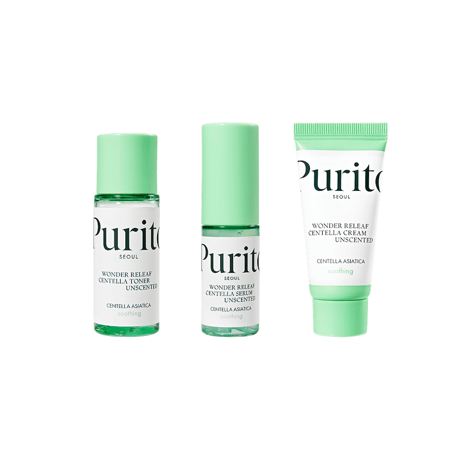 Purito SEOUL Wonder Releaf Centella Mini Kit Unscented