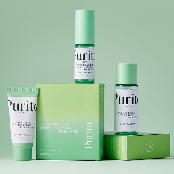 Purito SEOUL Wonder Releaf Centella Mini Kit Unscented