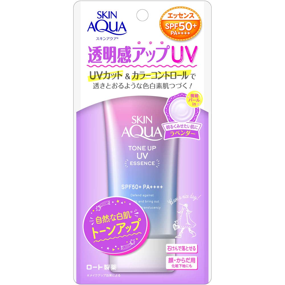 Rohto Skin Aqua Tone Up UV Essence SPF 50+ PA++++