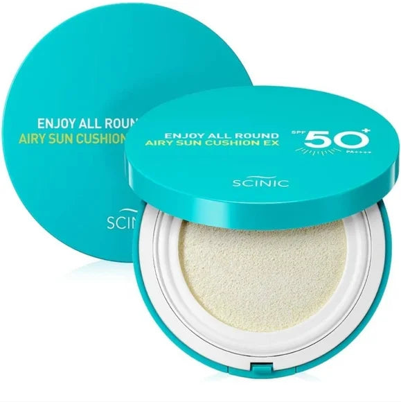 SCINIC Enjoy All Round Airy Sun Cushion SPF 50+ PA++++