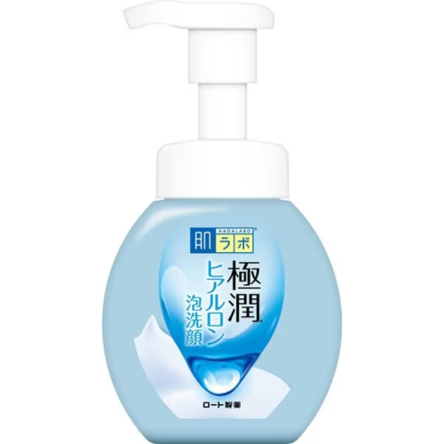 Rohto Hada Labo Gokujyun Hyaluronic Acid Foaming Face Wash